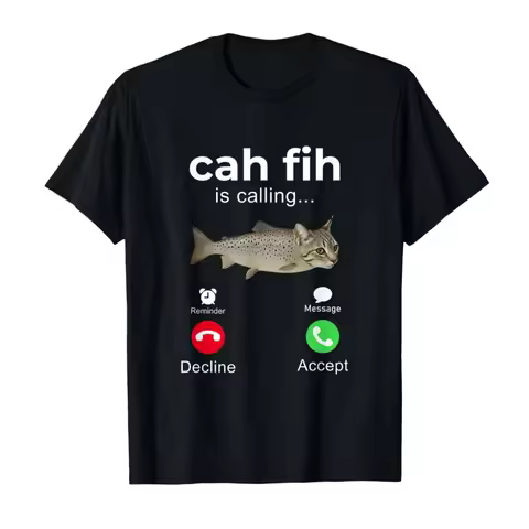 Cah Fih Call Reminder To Leave A Message To Refuse To Answer The Call T-shirt Women's T-shirt Short-