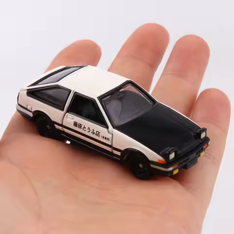 Takara Tomy Dream Tomica 145 Initial D Toyota AE86 Trueno Car Hot Pop Kids Toys Motor Vehicle Diecas