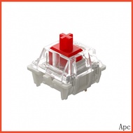 [1pecs] Gateron Mechanical axis Pro SMD Red Linear Switch