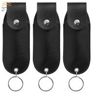 3Pcs PU Leather Pepper Spray Covers Pepper Spray Cases for Self Defense Spray Pepper Spray Pouches f