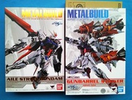 (日版) METAL BUILD Mobile Suit Gundam SEED  Aile Strike Gundam +Gunbarrel Striker