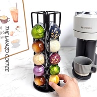 NESPRESSO VERTUO Capsule Rack Holder Storage | 360 Rotating Capsule Tower | Nespresso Capsule Rack