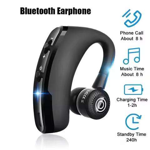 Wireless Earphones Bluetooth Headphones Handsfree Headset Business Headset Drive Car Sports Earphone
