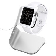 Apple Watch Stand， Spigen Aluminium Stand for Apple Watch - Aluminium Silver (SGP11555)