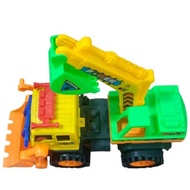 Super Builders Children's Sliding Monster Dozer Toy Excavator Truck