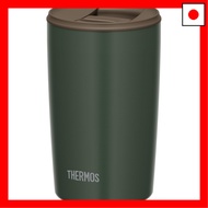【Direct From Japan】Thermos Vacuum Insulated Tumbler with Lid, 400ml, Forest Green, JDP-401 FG