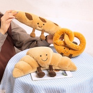 European Delicious Bread Plush Toy Croissant Baguette German Alkali Water Bag
