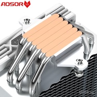 Mute ARGBcpuPWMcpu Fan Radiator AS600Copper Tube Multi-Platform Desktop Computer Six Prestigious Hig