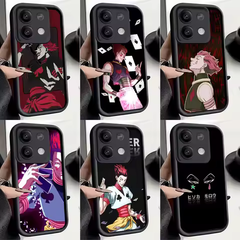 Hunter X-Hunters Hisoka Shockproof Phone Case For Xiaomi Poco X5 X6 X7 X8 Pro Max M7 M8 F8 Redmi 15C