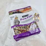 ZuPreem Pure Fun FOR MEDIUM BIRD (M) สำหรับนกขนาดเล็ก-กลาง อาหารนก