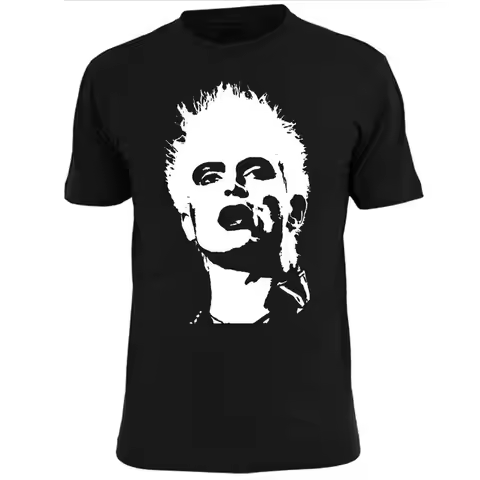 Mens Billy Idol Stencil Punk T Shirt Generation X