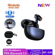 Mcdodo ANC+ENC TWS Wireless Bluetooth V5.3 Earbuds with Digital Display HP-330 Stereo Earphone Heads