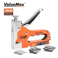 ValueMax 3 in 1 Heavy Duty Hand Stapler Nail Gun Staple Gun Nailer Hand Tool Free 3000pc Staples