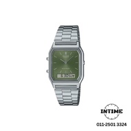 CASIO WATCH STAINLESS STEEL AQ-230A-3A
