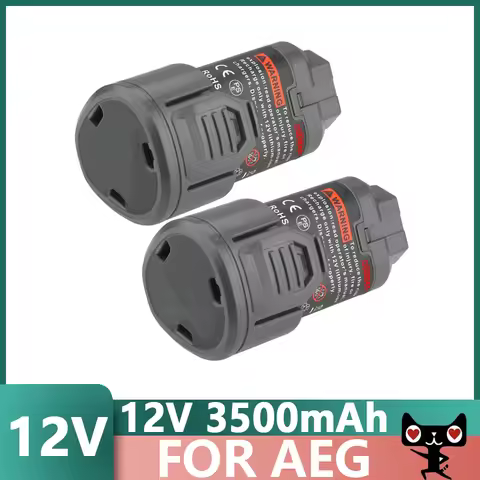 For 12V AEG Ridgid 12V Rechargeable 18650 3.5Ah Li-Lon Battery For 12V AEG Ridgid L1215 BS12C,BS12C2