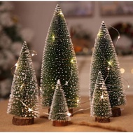 Mini led christmas tree table decoration christmas tree decoration
