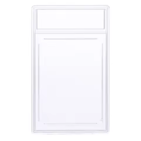 5PCS/Set Rating Card Brick Frosted Frame and Transparent Type Storage Anti-UV Card Brick For PTCG/BG