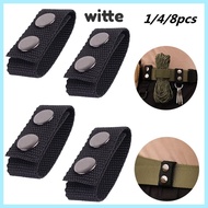 WITTE 1/4/8Pcs Belt Keeper Double Snaps  Outdoor Heavy Duty