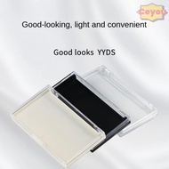 CEYOU False Lashes Show Box, Plastic Square Shape Eyelash Storage Box,  Storage Box
