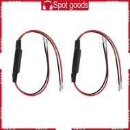 WIN 2Pcs Easy Installation Motorcycle Indicator Cement Load Resistor Turn Signal Load Resistor Adapt