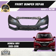 Honda Hrv 2015-2018 Front Bumper Depan With Mesh &amp; Lower Gill 100% New High Quality