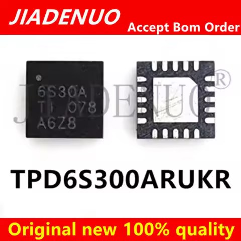 (2-5pcs)100% original New for IPad 12.9 third-generation charging IC TPD6S300ARUKR silk printing 6S3