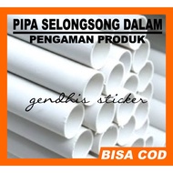 Sticker roller pipe so not dented