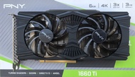 VGA (การ์ดจอ) PNY NVIDIA GEFORCE GTX 1660 Ti Dual Fan 6GB GDDR6 มือสอง ประกันไทย