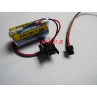 Original Mitsubishi Servo Lithium Battery MR-BAT (Mitsubishi ER17330V/3.6V) A6BAT