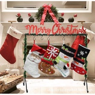 Happy Stockings Hot Sale Rack Christmas Metal RU9B