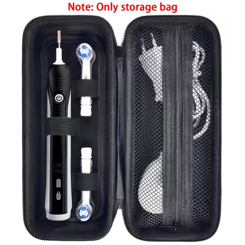 Toothbrush Travel Case Compatible with Oral-B Pro 1000 2000 3000 3500 1500 for Philips Sonicare Prot