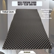 EGG FOAM SOUNDPROOFING ROOM SOUND ABSORBING SOUNDPROOFING EGG model 2CM THICKNESS SIZE 200X100