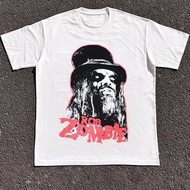 220g Heavy - Weight Pure Cotton Rock T - Shirt: Rob Zombie Portrait Design