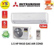 Mitsubishi Heavy Duty 1.5HP Non Inverter Wall R410A SRK12CR-S4/SRC12CR-S4