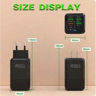 150W Quick Charger – 6-Port USB Type-C PD Fast Charger for Mobile Phones & Devices