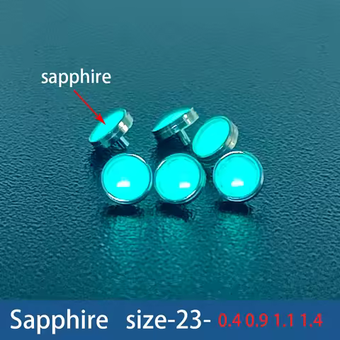 Suitable for Rolex luminous bead sapphire material blue-green luminous point watch accessories
