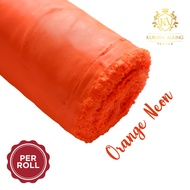 Kain Peles NEON Furing Abutai Silk ROLL dekorasi backdrop lokal Lebar 150cm