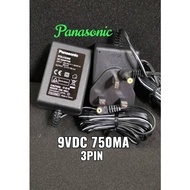 DC9V 750MA  9VDC 3PIN ADAPTOR AC to DC Switching Power supply original product