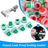 10Pcs Faucet Leak-proof Sealing Gaskets Silicone Washer Triangle Valve Threaded Pipe Prevent Drippin