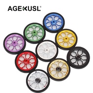 Aceoffix Bike 82mm Ezwheel Easy Wheels Easywheel Rollers For Brompton Pikes 3sixty Camp Royale Trolley Wheel Foldable Bicycle