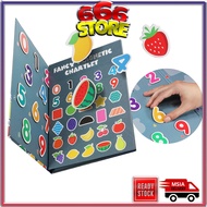 mainan kanak-kanak [New Arrival] Magnetic Early Learning ABC Book [666 Store]