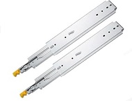 Heavy Duty Drawer Slides 48inch - Full Extension with Lock- Ball Bearing Slide Rail, 2 Pieces 486LB