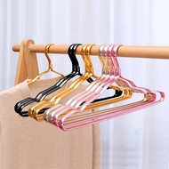 5/10Pcs Hangers For Clothes Aluminium Alloy Coat Hanger Anti-Slip Drying Rack Wardrobe Space Saver Clothing Storage Rack Hangers