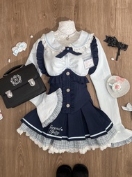 New store opening 50% discount for only three daysUniform College Sweet Girl JK 3 Piece Set Pink Bow