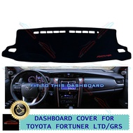 Toyota Fortuner LTD GRS 2021, 2022, 2023, 2024, 2025, 2026 Dashboard Cover Dashboard Mat