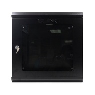 GWC01GWC02 GLINK ตู้แร็ค ตู้แบน ขนาด 60x15x60 ซม.หนา แข็งแรง กระจกเทมเปอร์กลาส