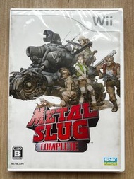 全新品）日版 WII SNK PLAYMORE METAL SLUG COMPLETE 越南大戰完全版 合金彈頭 鋼鐵蟲師 1 2 X 3 4 5 6 街機移植橫向動作射擊經典遊戲一共 7 集大匯集