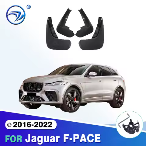 For Jaguar F-PACE 2016-2022 2017 2018 2019 2020 2021 Fender Mudflaps Splash Guards Mudguards Mud Fla