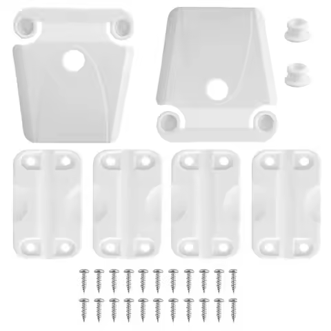 A76K For Igloo Cooler Hinge Replacement Kit- Includes 4 Hinges, 2 Latches& 22 Screws, For Cooler Rep