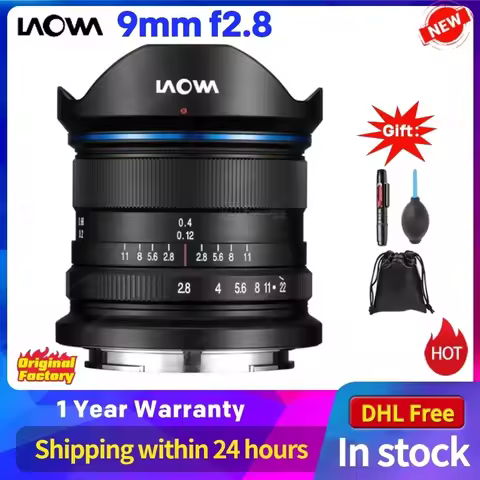 Venus Optics Laowa 9mm f/2.8 Zero-D Ultra Wide-Angle Mirrorless Cameras Lens for Sony E for Canon EF